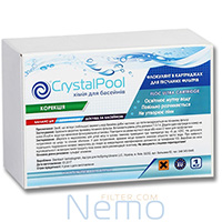 Фото 4 - Удаления взвесей (коагулирование) CRYSTAL POOL Floc Ultra 1кг